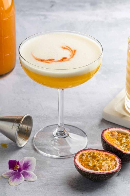 Passion Fruit Pisco Sour