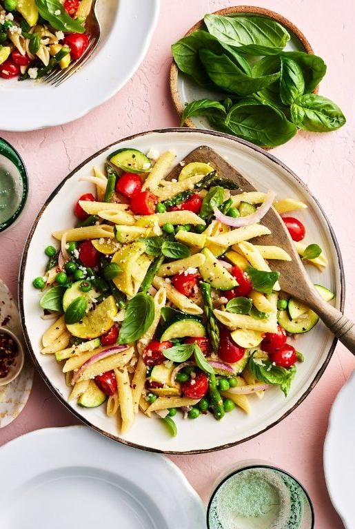 Pasta Primavera with Fresh Spring Vegetables