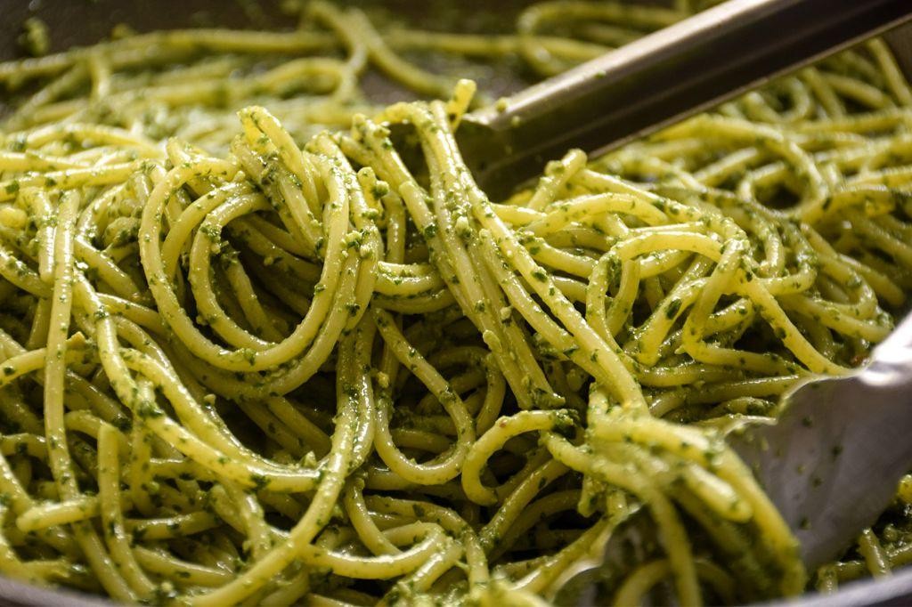 Pasta with Hidden Spinach Pesto