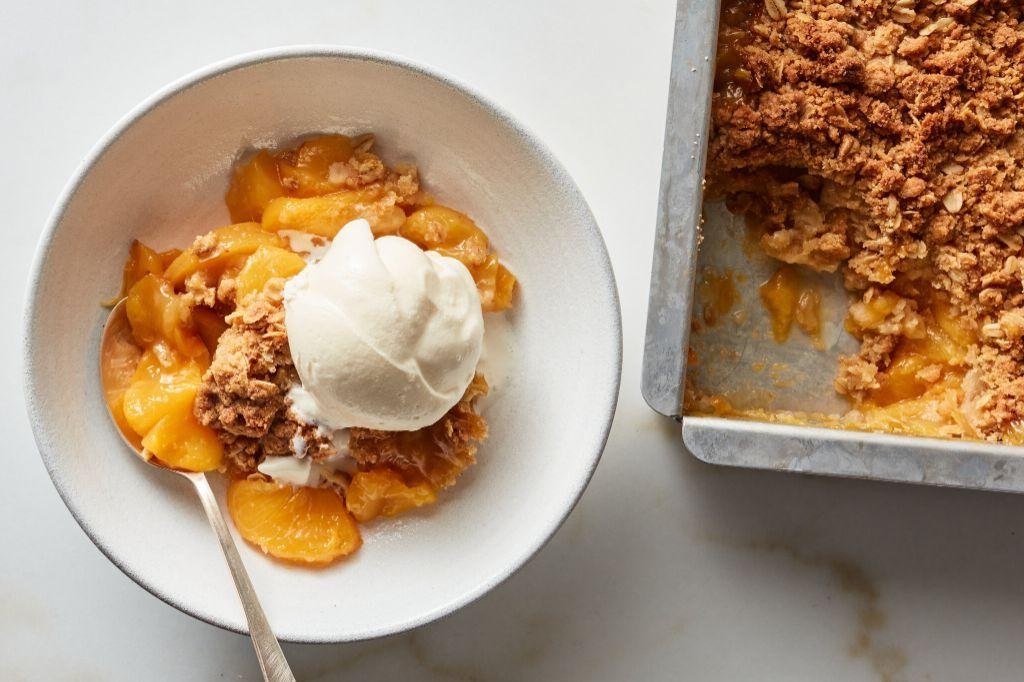 Peach Cobbler Lush Dessert