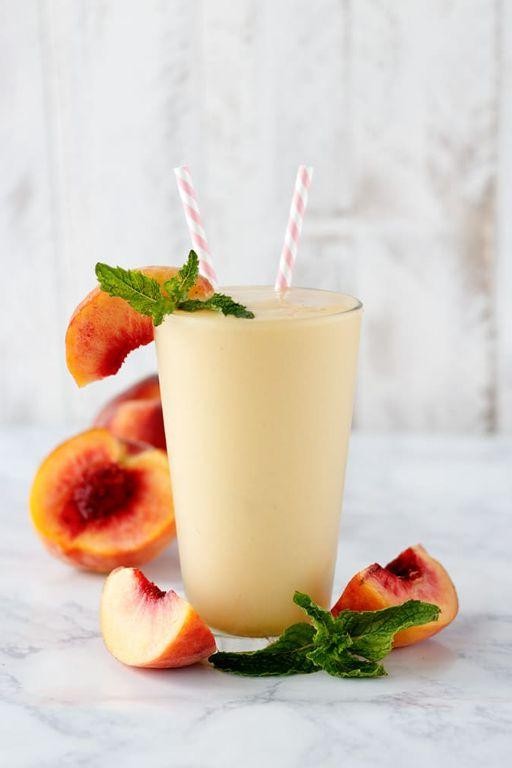 Peach Mango Protein Shake