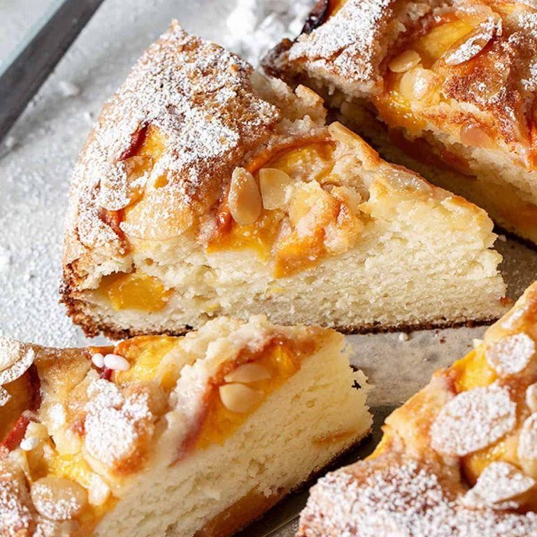 Peach Ricotta Cake
