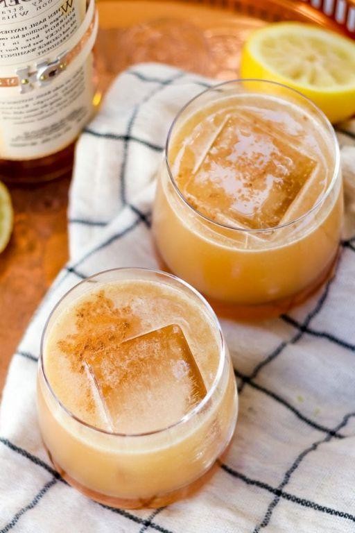 Peach-Infused Sour Mix