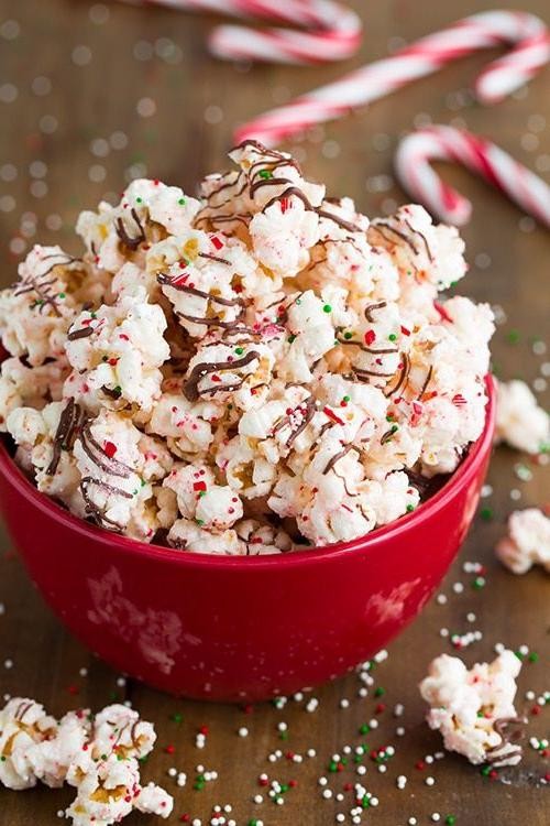 Peppermint Bark Popcorn