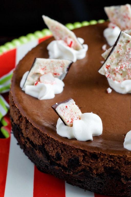 Peppermint Mocha Cheesecake