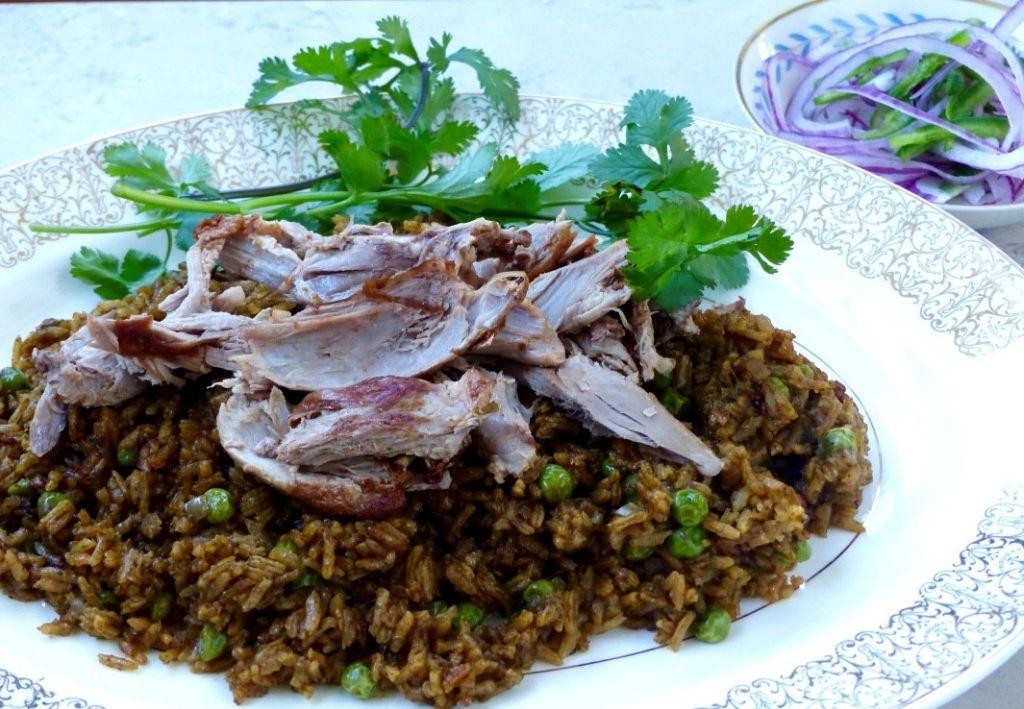 Peruvian Rice with Duck