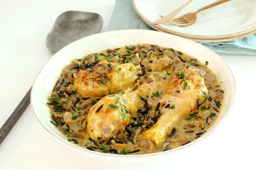 Pheasant Breast and Wild Rice Casserole
