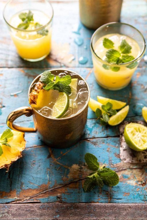 Pineapple Moscow Mule
