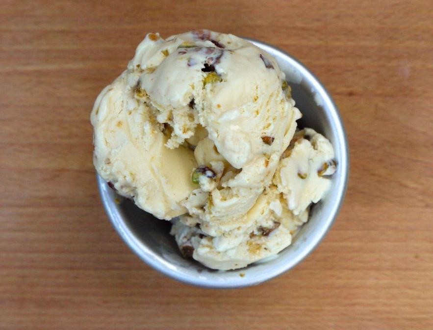 Pistachio Honey Ice Cream