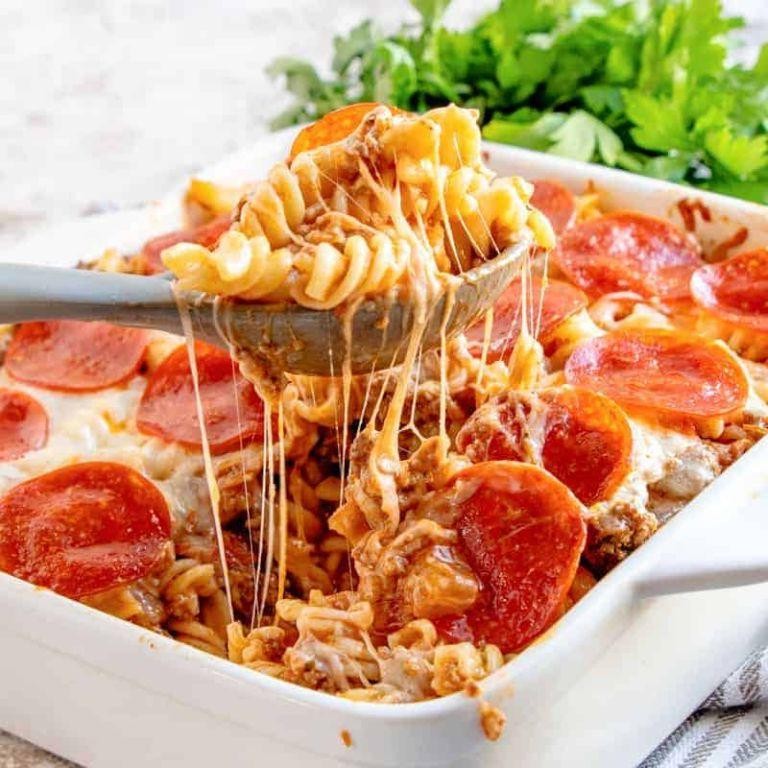 Pizza Pasta Casserole
