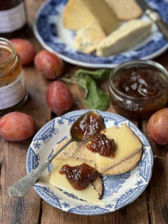 Plum and Ginger Chutney for Cheese Boards