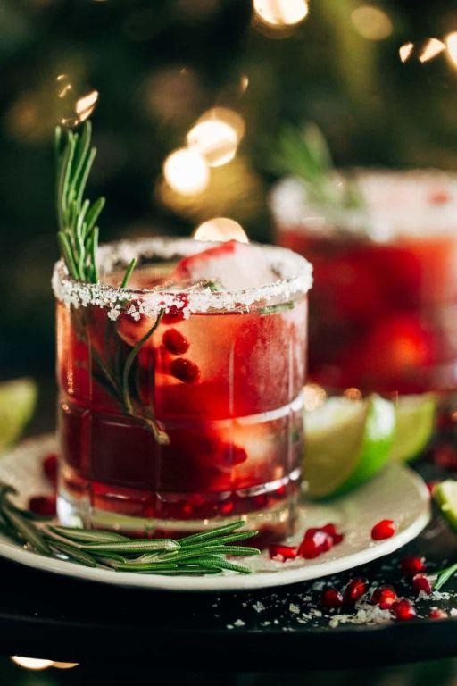 Pomegranate Rosemary Margarita
