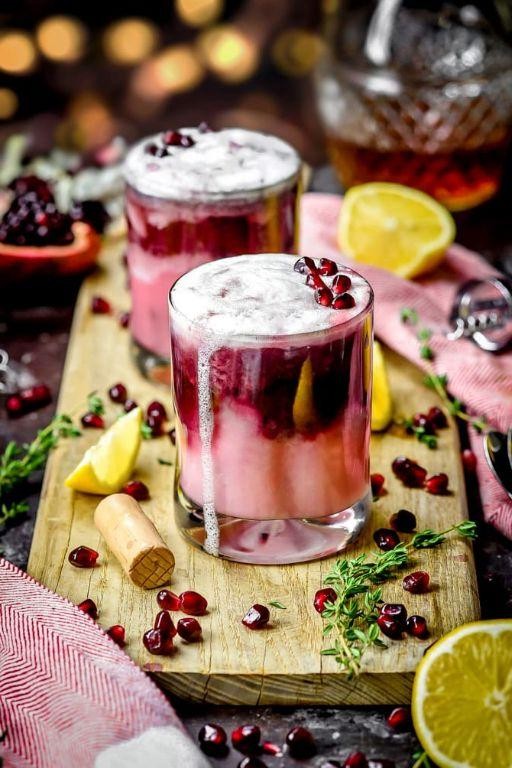 Pomegranate Sour Mix