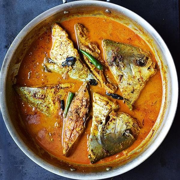 Pompano Curry with Coconut Milk