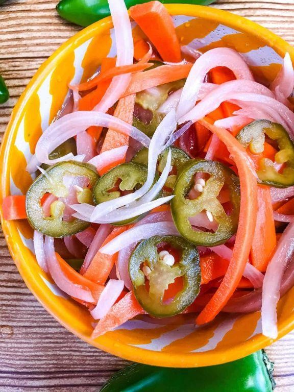 Pompano Escabeche with Pickled Vegetables
