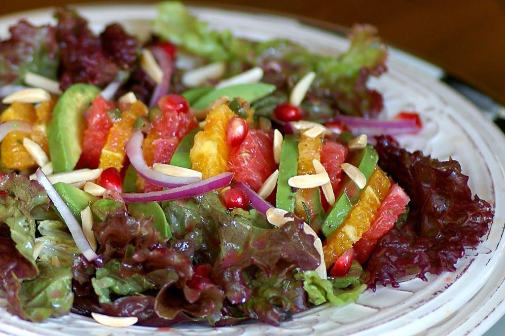 Pompano Salad with Citrus Vinaigrette