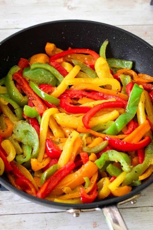 Pompano Stir-Fry with Bell Peppers
