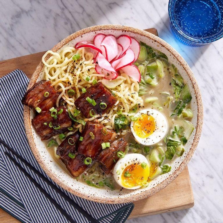 Pork Miso Ramen with Soft-Boiled Egg