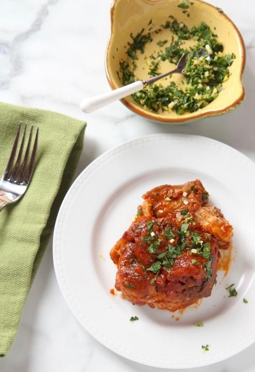 Pork Osso Buco with Gremolata