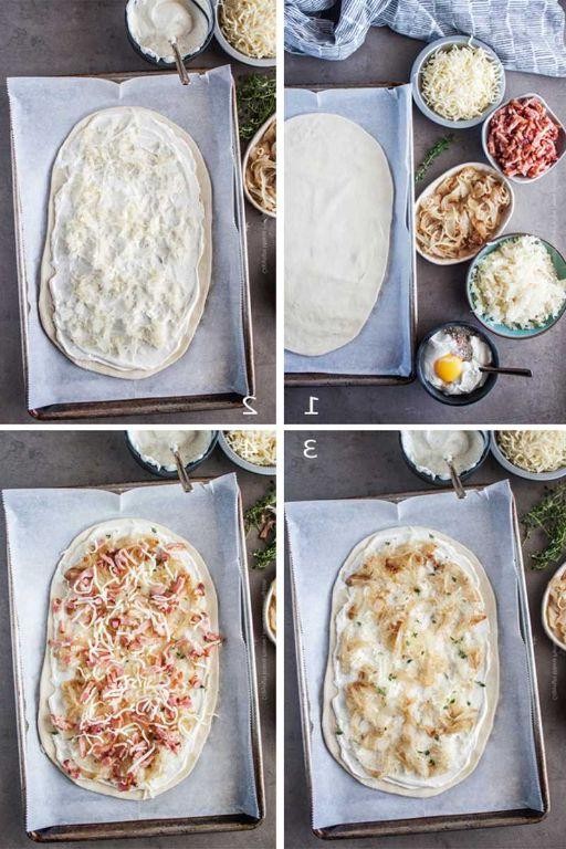 Pork and Sauerkraut Pizza with Caraway Crust