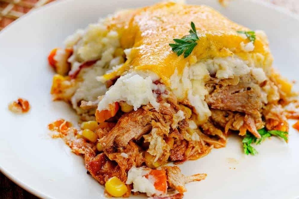 Pork and Sauerkraut Shepherd