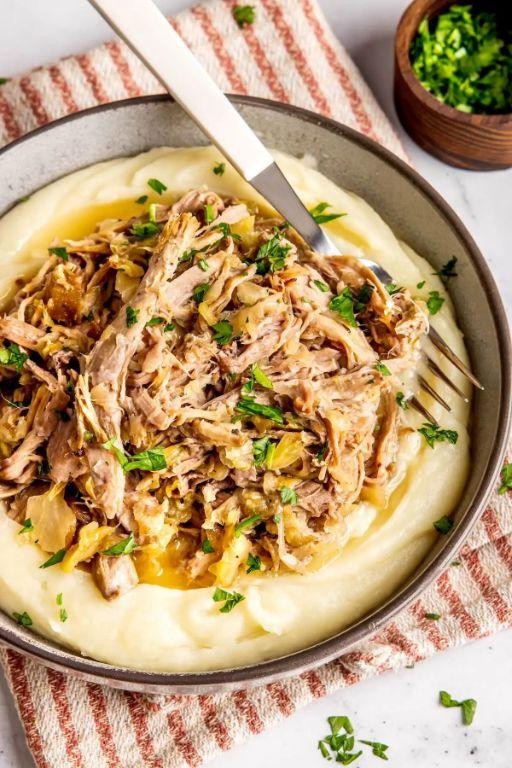 Pork and Sauerkraut Skillet with Apples