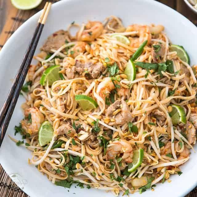 Pork and Shrimp Pad Thai