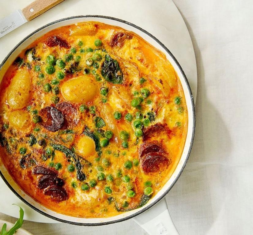 Potato and Chorizo Frittata