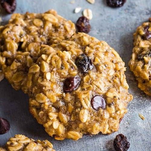 Protein Chocolate Oatmeal Cookies