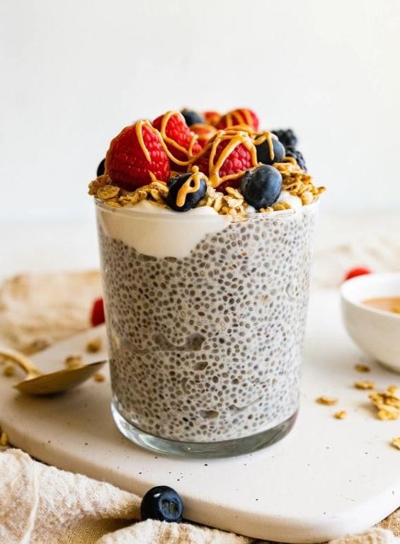 Protein-Rich Isopure Chia Pudding