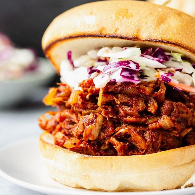 Pulled BBQ Jackfruit Sandwiches
