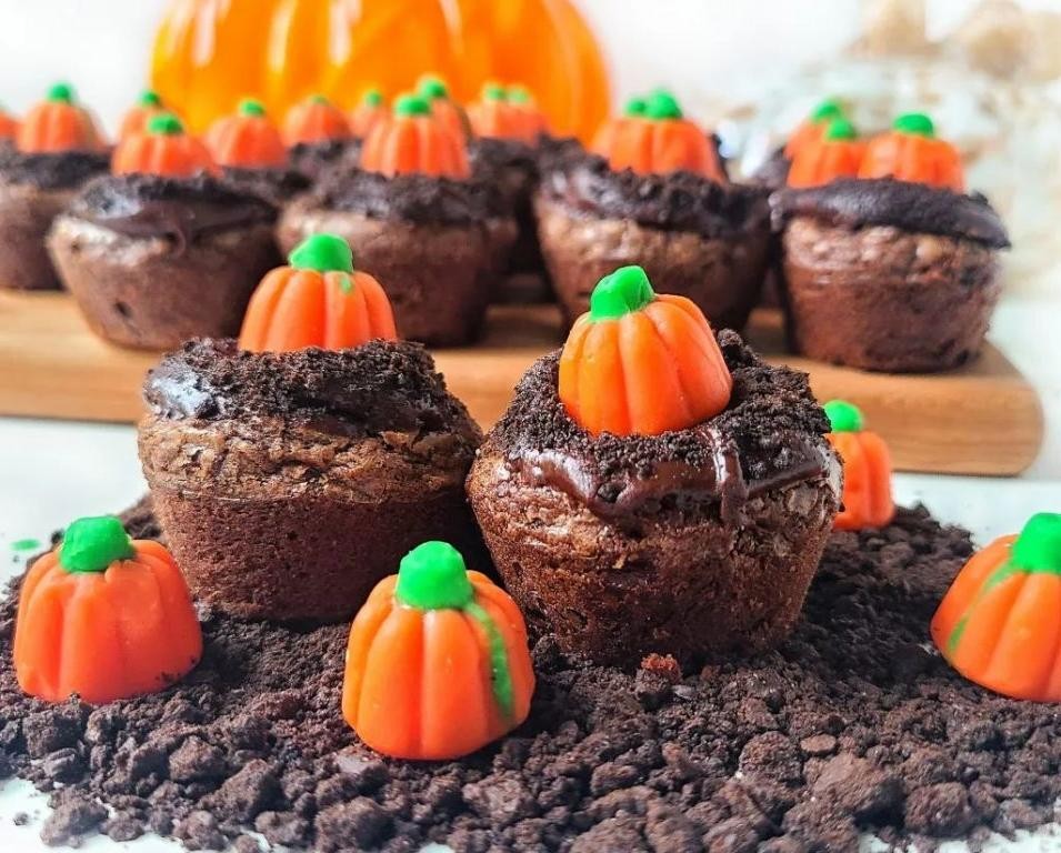 Pumpkin Patch Brownies