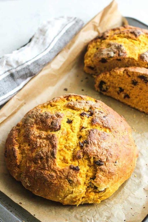 Pumpkin Spice Irish Soda Bread
