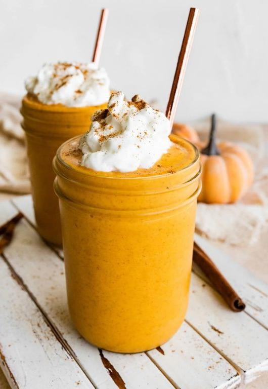 Pumpkin Spice Protein Shake