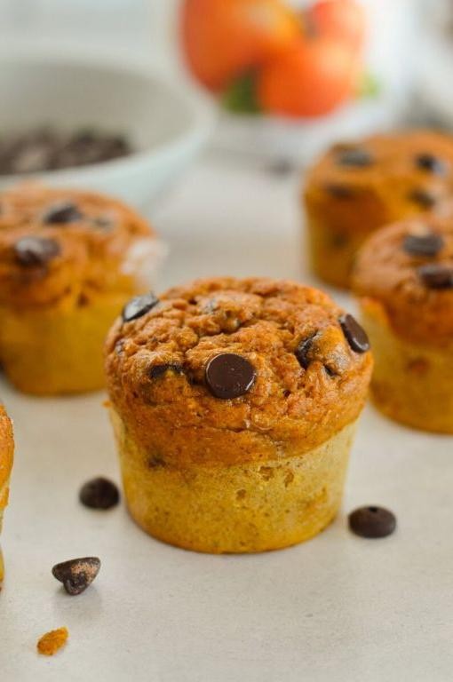 Pumpkin spice protein muffins