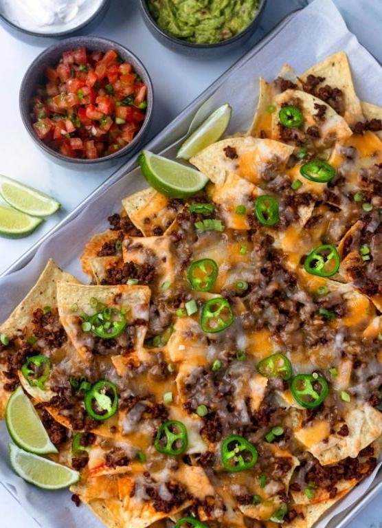 Quick Beef Nachos