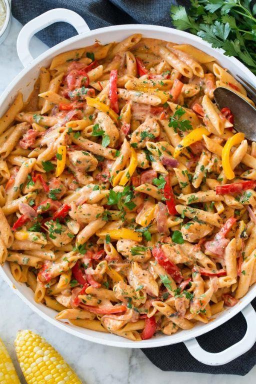 Quick Cajun Chicken Pasta