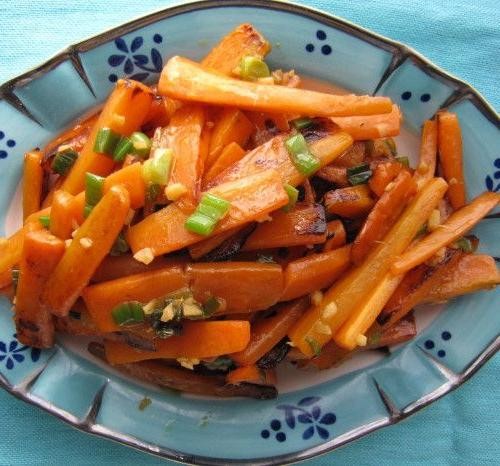 Quick Canned Carrot Stir-Fry