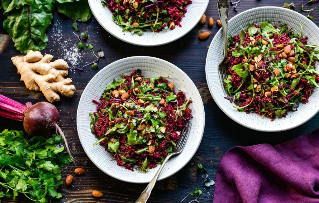 Quinoa and Roasted Beetroot Detox Salad