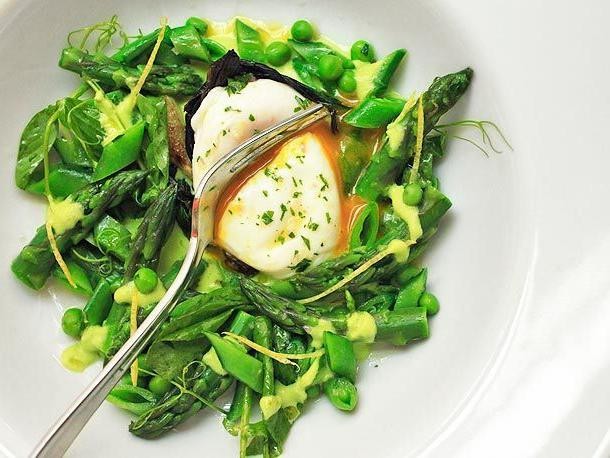Ramp and Asparagus Salad