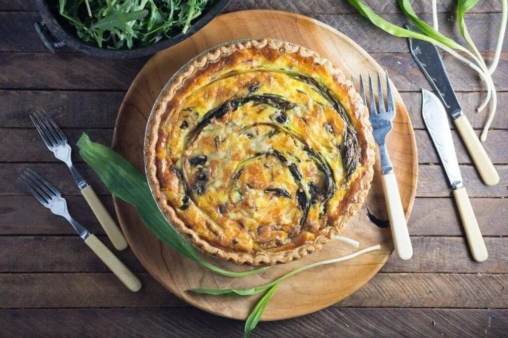 Ramp and Bacon Quiche