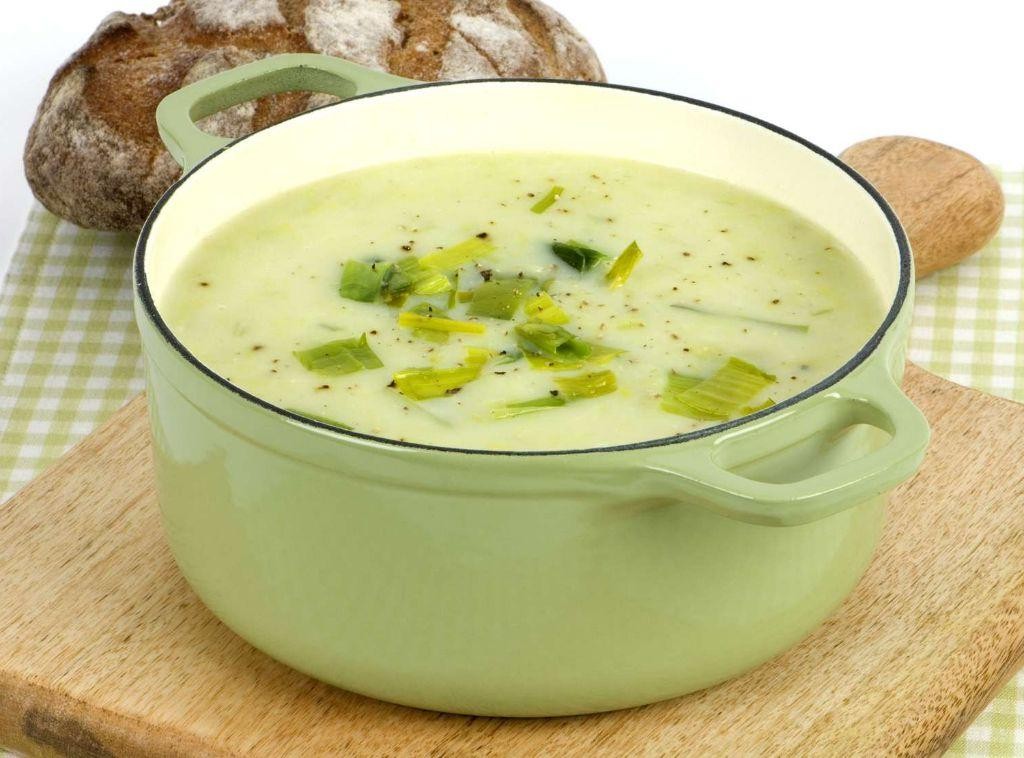 Ramp and Potato Soup