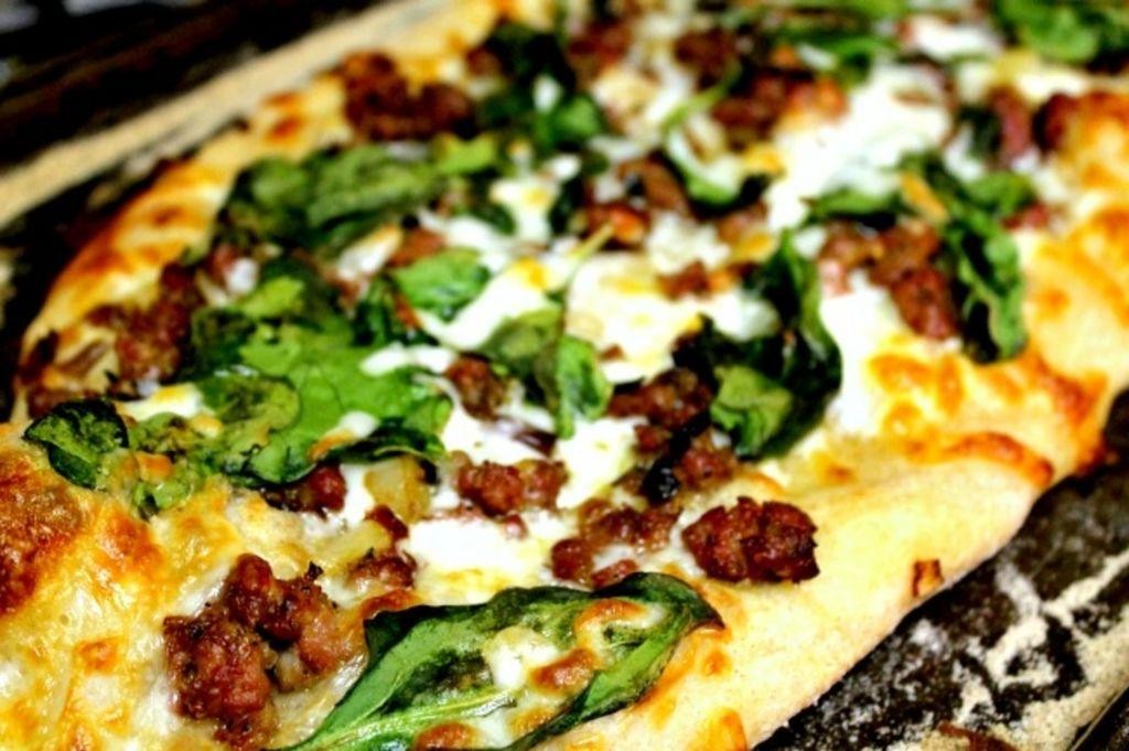 Ramp and Sausage Pizza