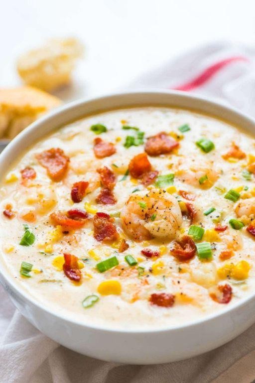 Ramp and Sweet Corn Chowder