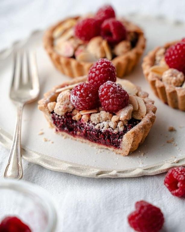 Raspberry Chia Jam Tart
