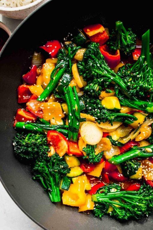 Red Radish and Ginger Stir-Fry