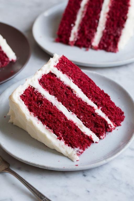 Red Velvet Cake with Cream Cheese Frosting