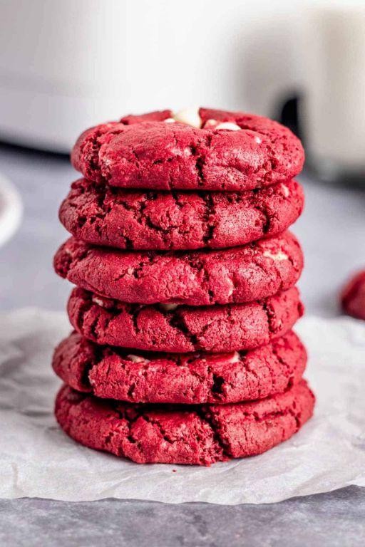 Red Velvet Gluten Free Sugar Cookies