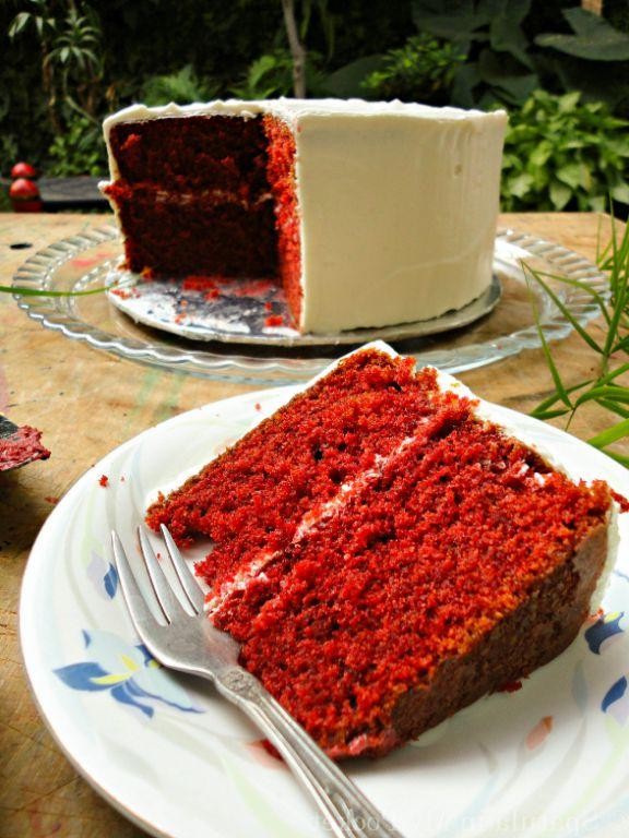 Red Velvet Lush Dessert with Cream Cheese Frosting