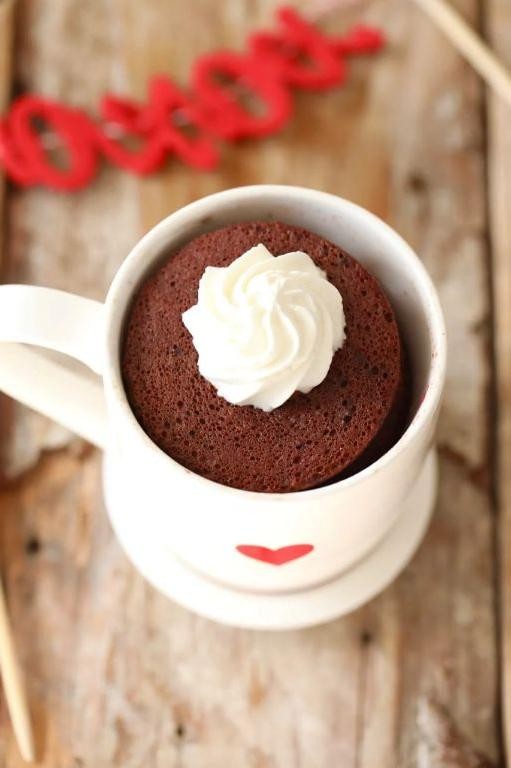 Red Velvet Mug Cake